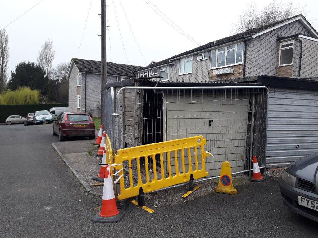 Battery Garage Repairs - Before